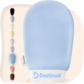 Destined® Exfoliating Glove - Scrub Handschoen - Lichaam & Gezicht - Scrub Detox - Verwijderen Van Dode Huidcellen - Ocean