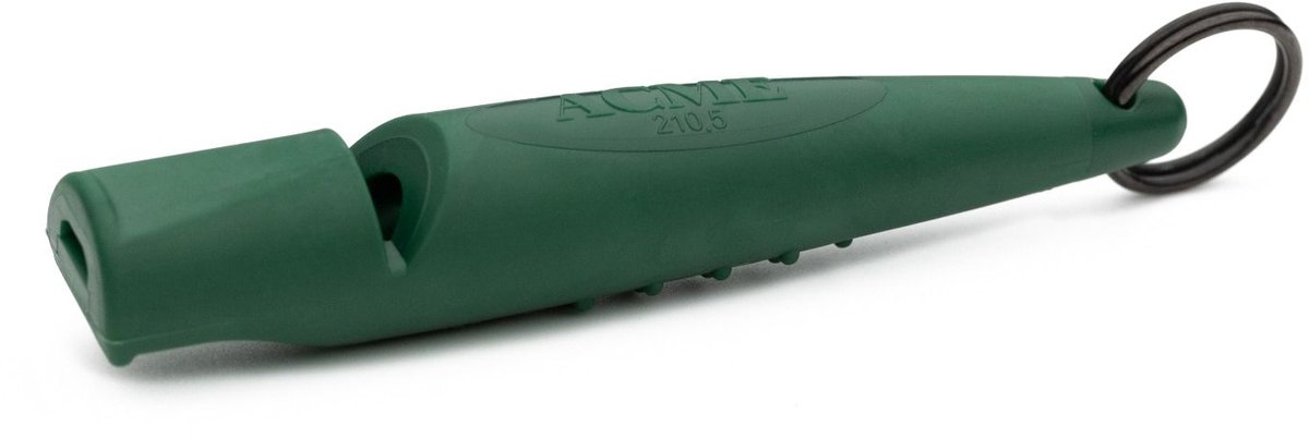 ACME - Dog Whistle - 210.5 - professionele allround hondenfluit - hoge toon - 90m - forest green - zonder fluitkoord