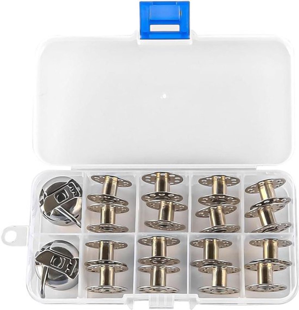 Accessoires Naaimachines Set - Spoel Cilinderslotbehuizing - 18 stuks