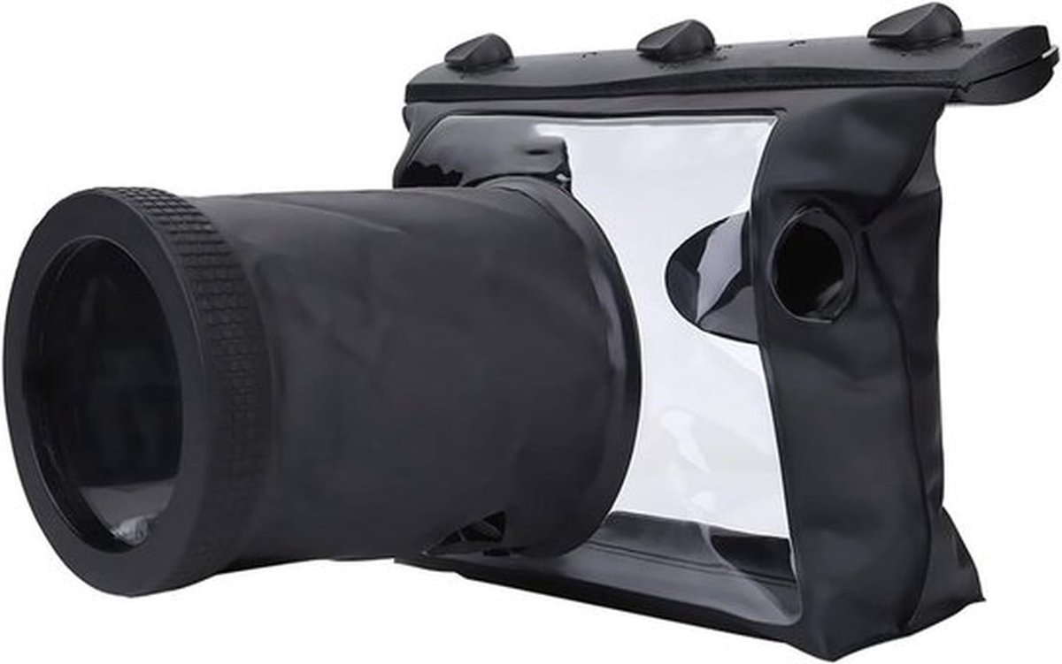 Waterdichte behuizing camera met draagzak, HD onderwaterhuis - fotografie accessoire.