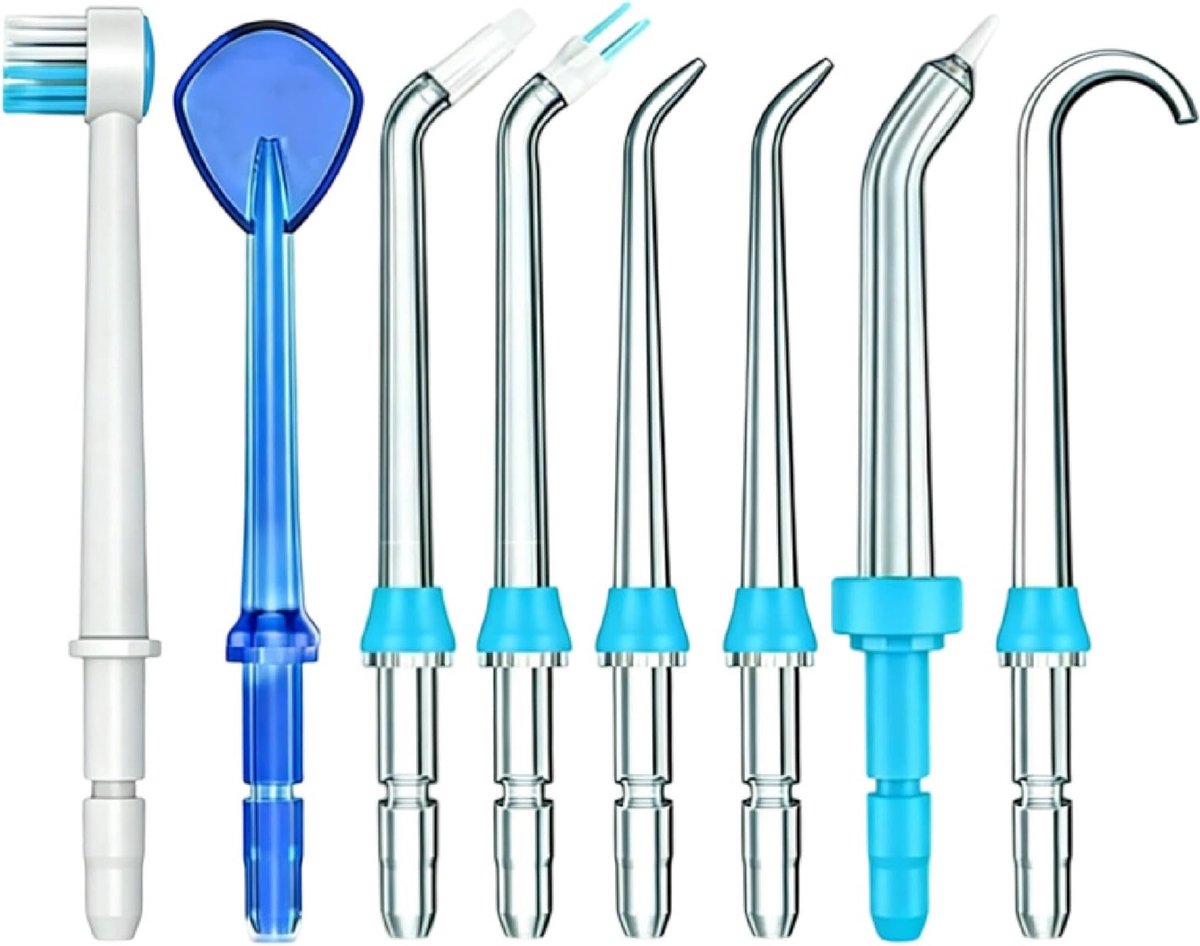 8 Stuks Vervangende Flosser Tips voor Waterflosser, Compatibel met Mondspoeler en Tandreiniging