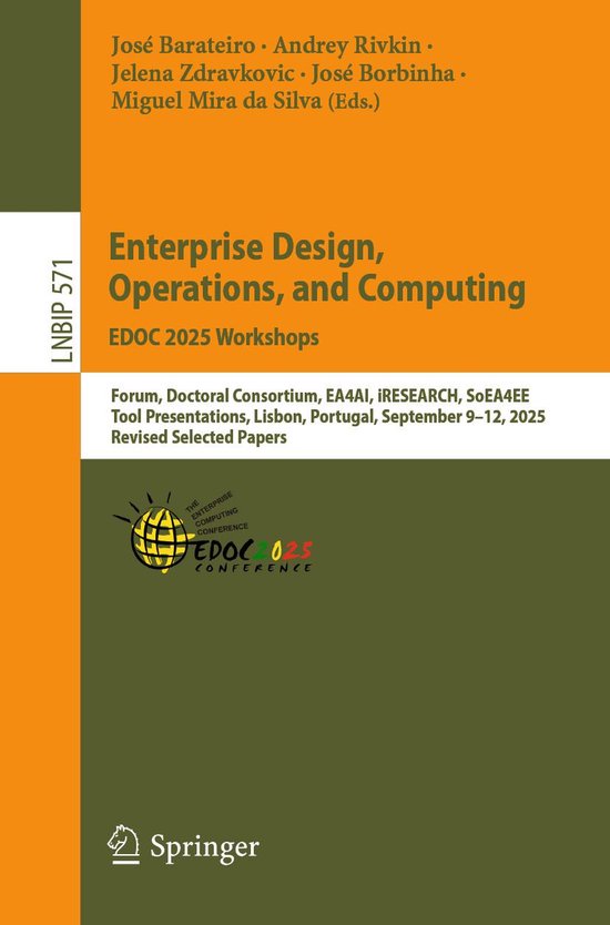 Springer Nature Proceedings Computer Science - Enterprise De ... - cover