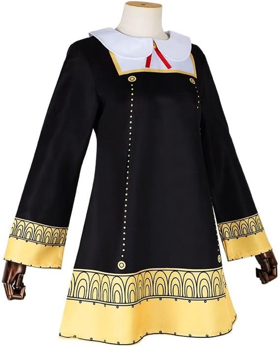 Anya Cosplay Kostuum voor Vrouwen en Meisjes - Anime Outfit voor Halloween en Carnaval Feestjes