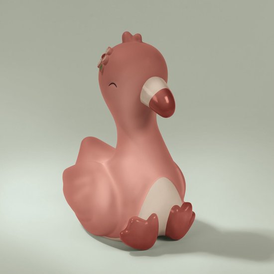 Little Dutch Nachtlampje Flamingo - Safari - USB-oplaadbaar - 3 lichtstanden - Timer 20 min - Speelgoed kinderen - Voor meisjes en jongens van Little Dutch — afbeelding 2