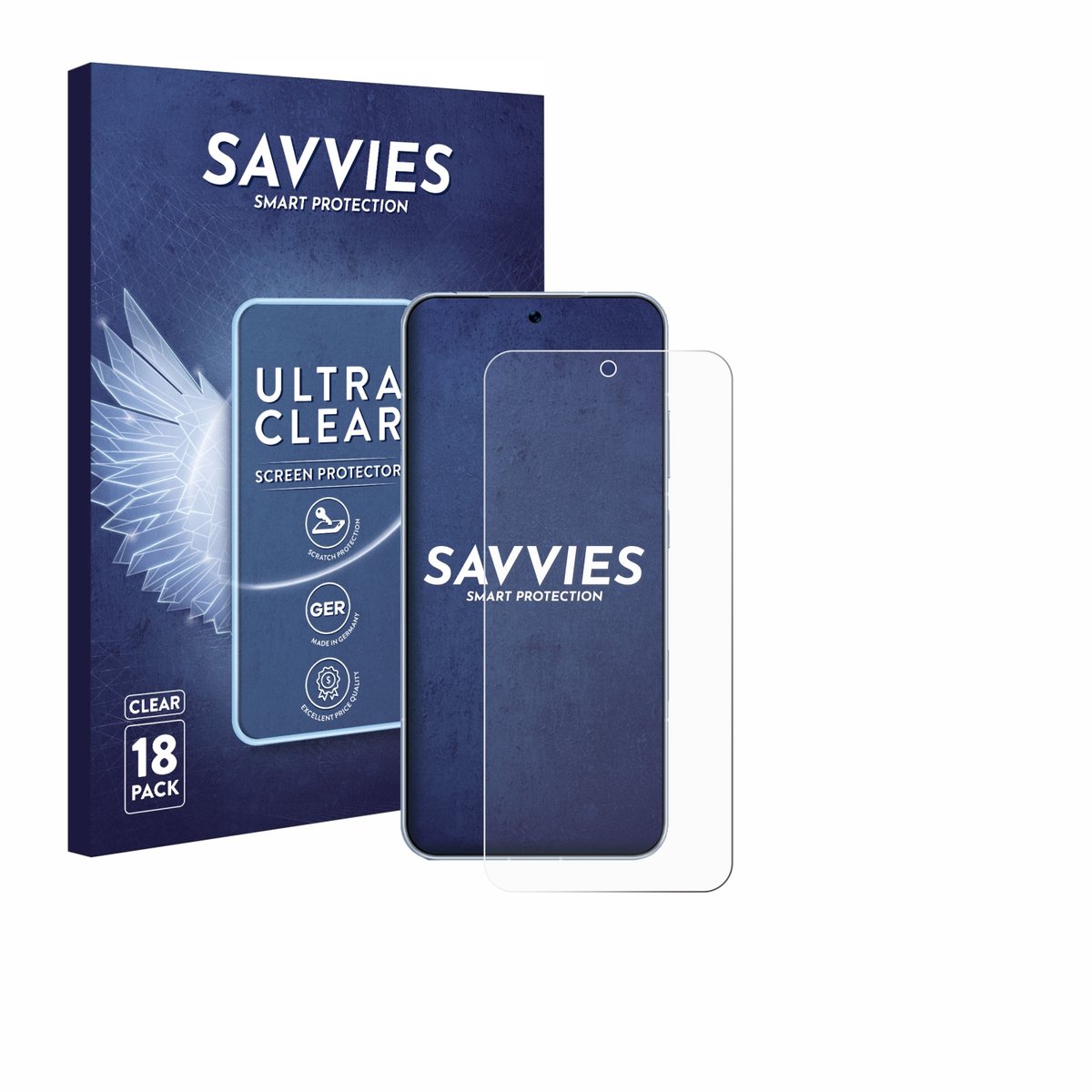 Savvies - Screenprotector voor Honor Win RT - Folie Beschermfolie transparant 18 Stuks
