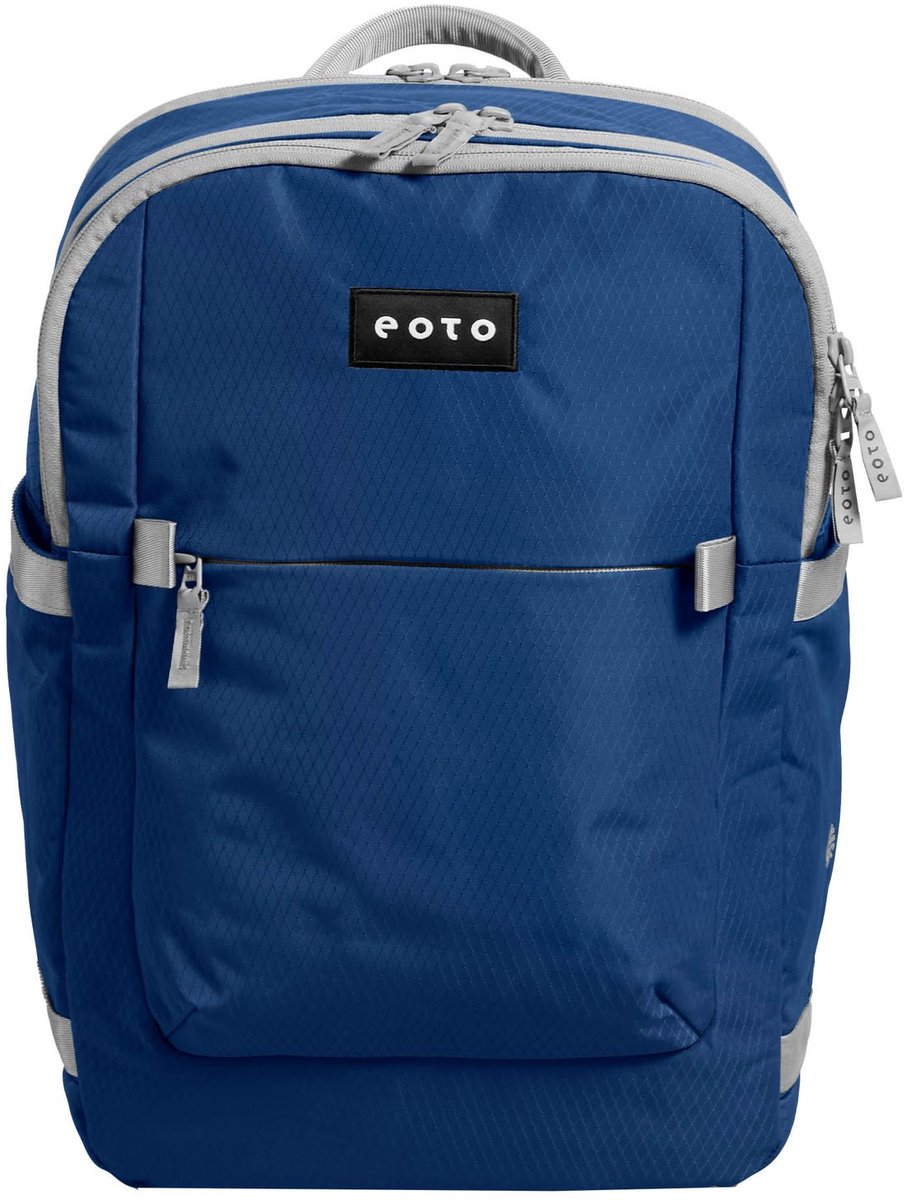 eoto schoolrugzak laptop rugzak met laptopvak Tidy22 Backpack 22L Night Blue blauw