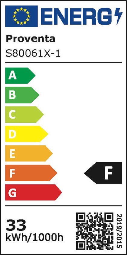 Plafondventilator met LED verlichting – zwart – incl. afstandsbediening