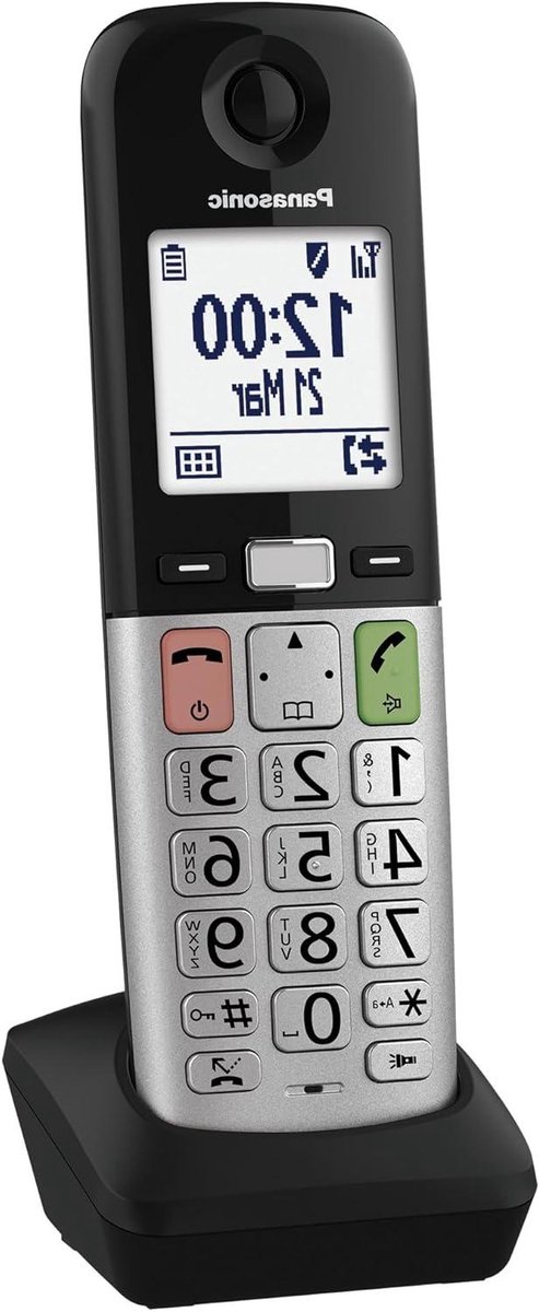 Extra Telefoon Handset - Draadloze Handset Telefoon - Telefoonbereik Uitbreiden - Gehoorondersteuning & Grote Toetsen