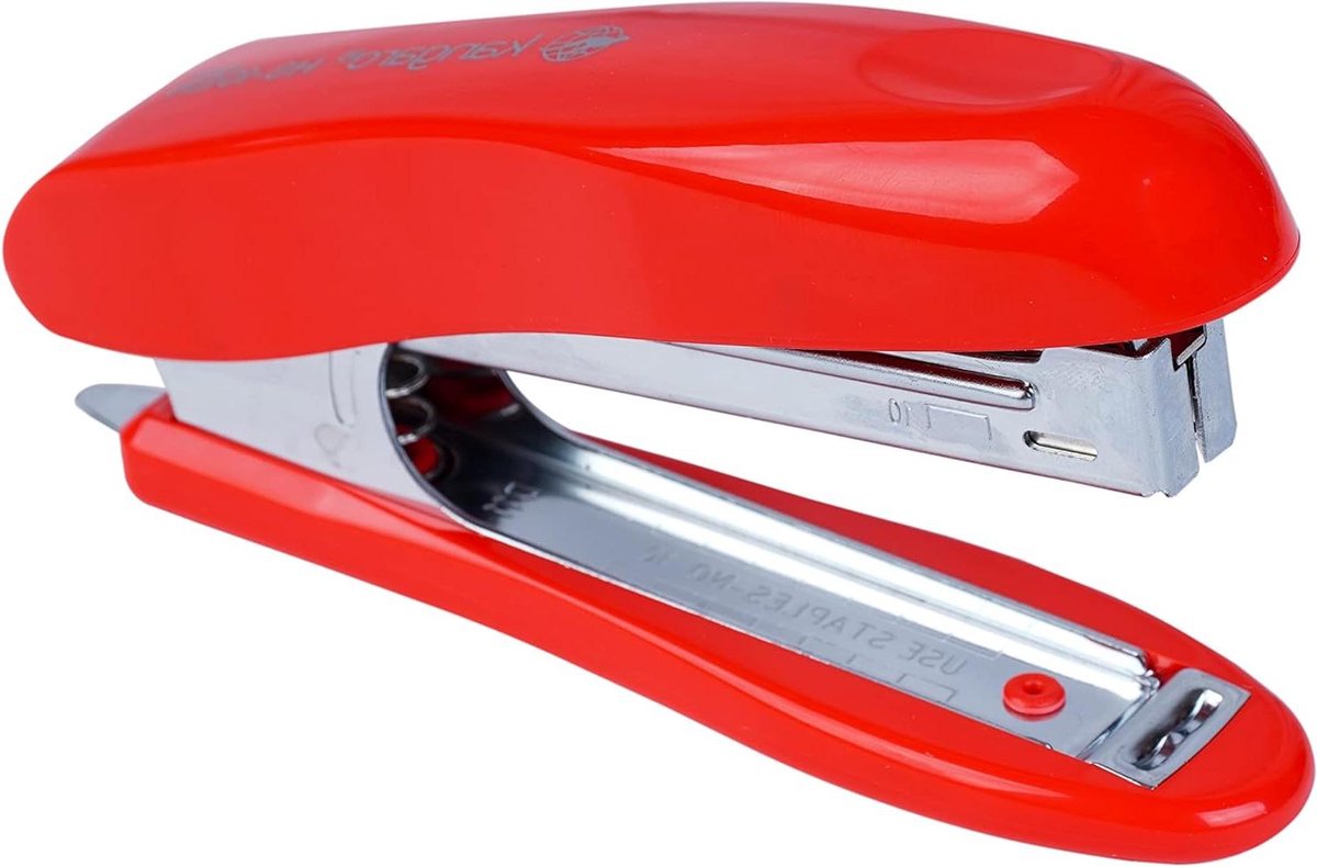 Nietmachine - Nietapparaat - Papier Verbinden - Volledig Metalen Constructie - 20 Vellen - Rood