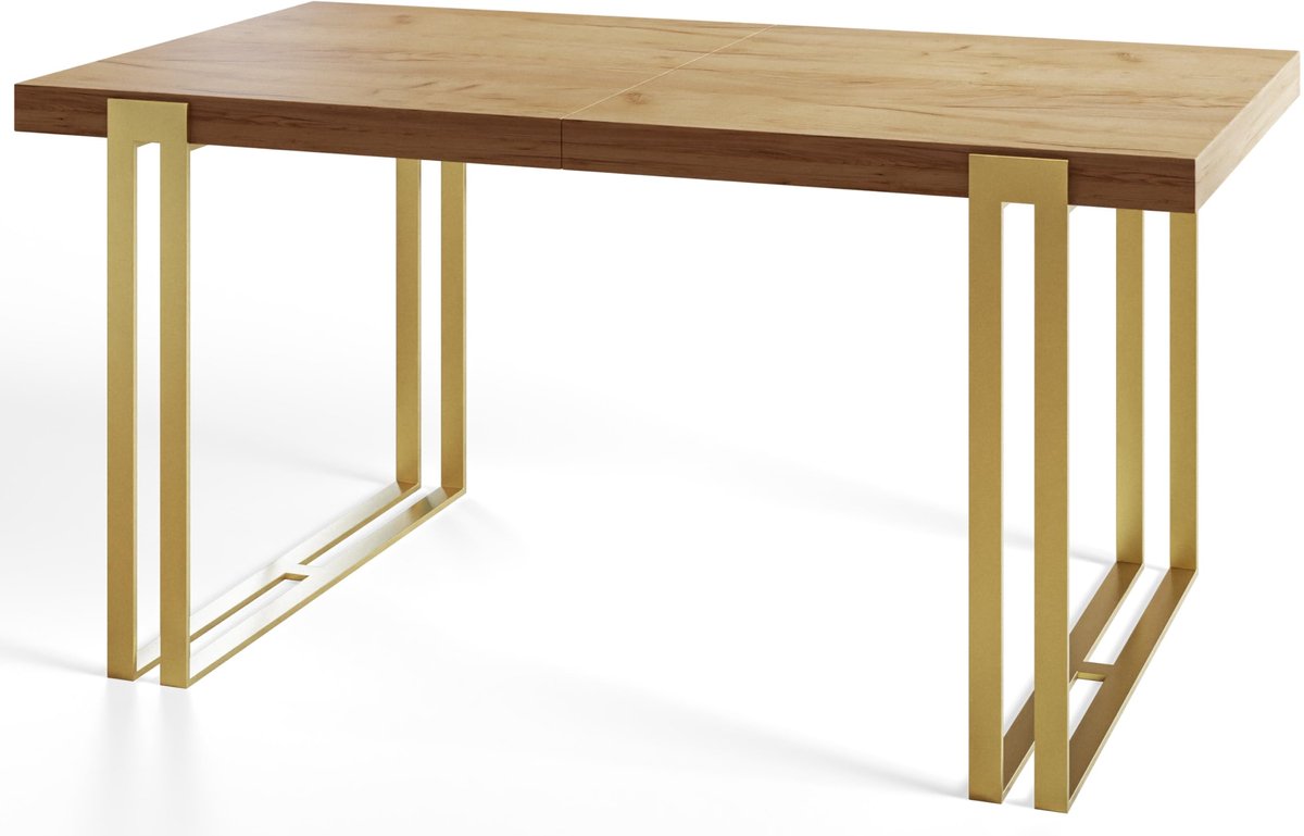 Uittrekbare Eettafel Rosa, Tafel, 140-240x80x77 cm, Keukentafel, Craft