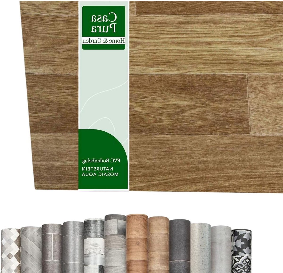 Casa Pura Westwood S02 Vinyl vloerbedekking per meter, houtlook/tegellook/steenlook, pvc-d