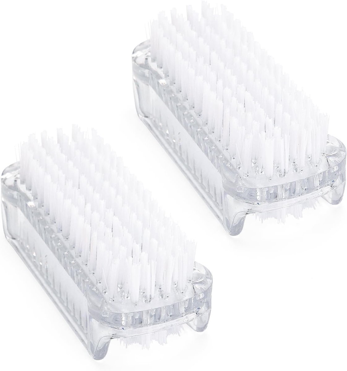 Nail Cleaning Brush Set - 2 Stuks, Ideaal voor Nagelverzorging, Kleine Handgreep en Effectieve Reiniging