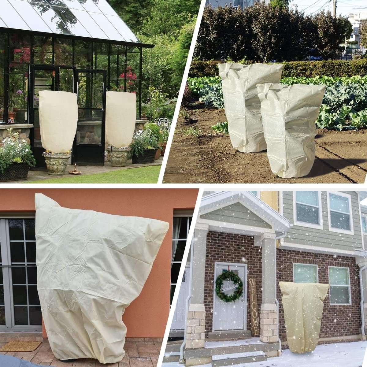 CE - Plantenbeschermhoes - Winterbescherming - 120x180 cm - 2 stuks