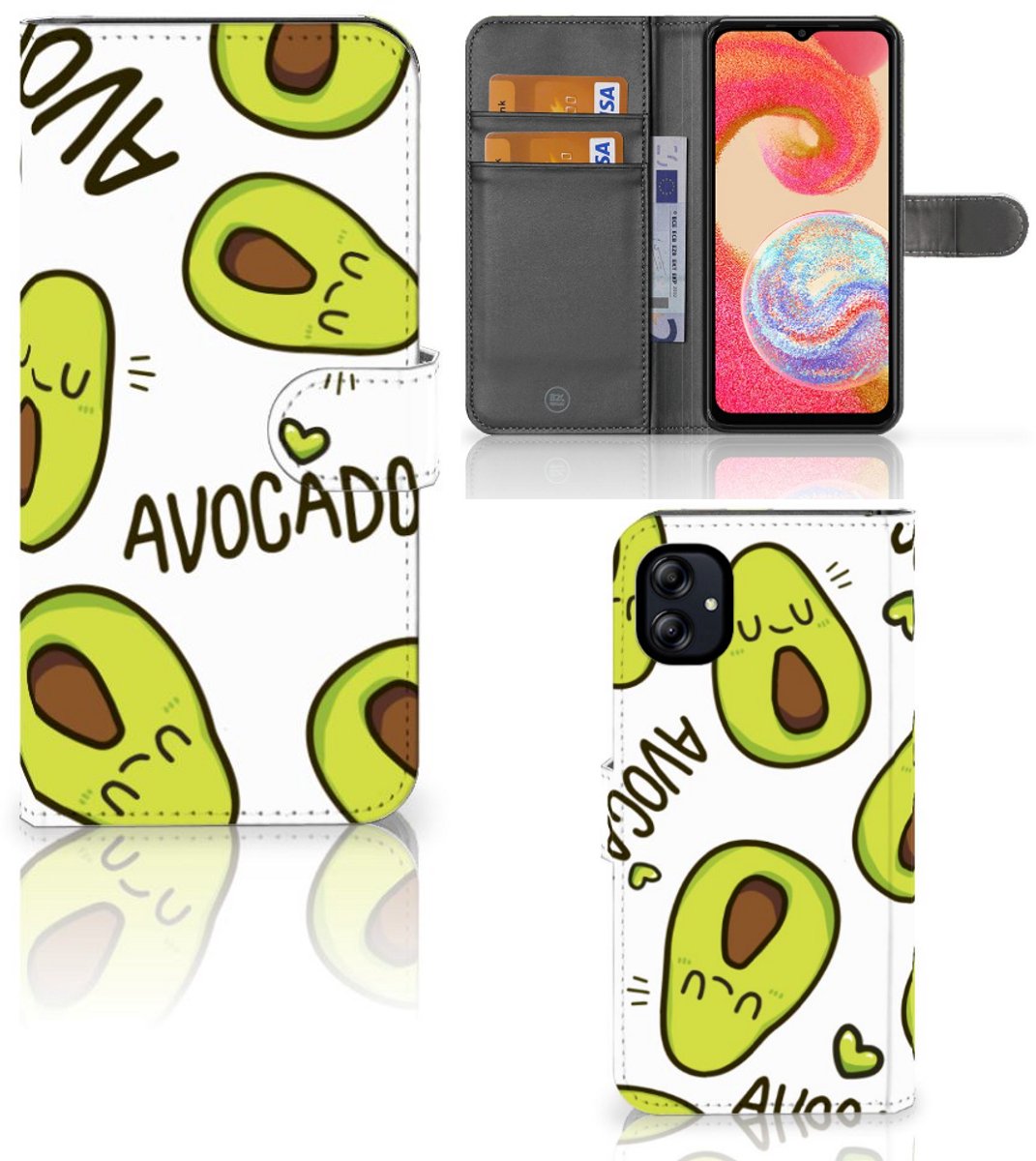 Samsung Galaxy A04e Leuk Hoesje Avocado Singing