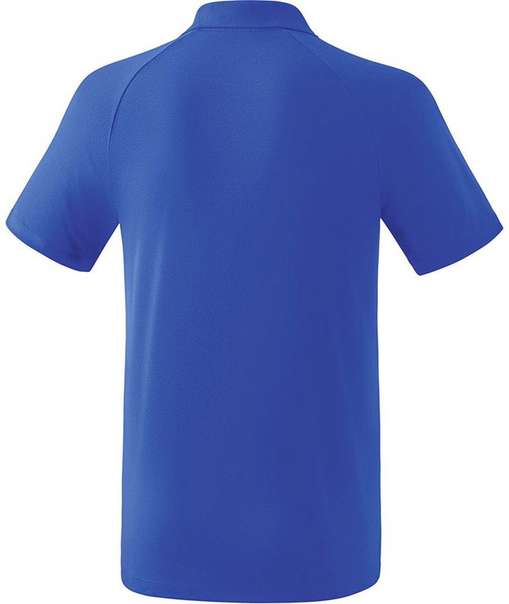 Erima Essential 5-C Polo Heren - Wit / New Royal | Maat: XXL