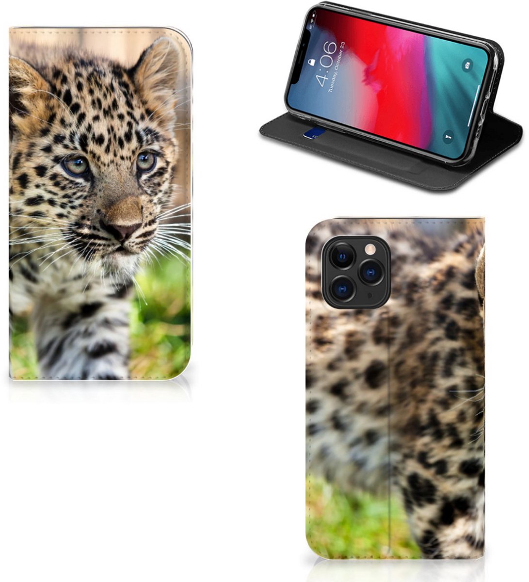 Apple iPhone 11 Pro Hoesje maken Baby Luipaard