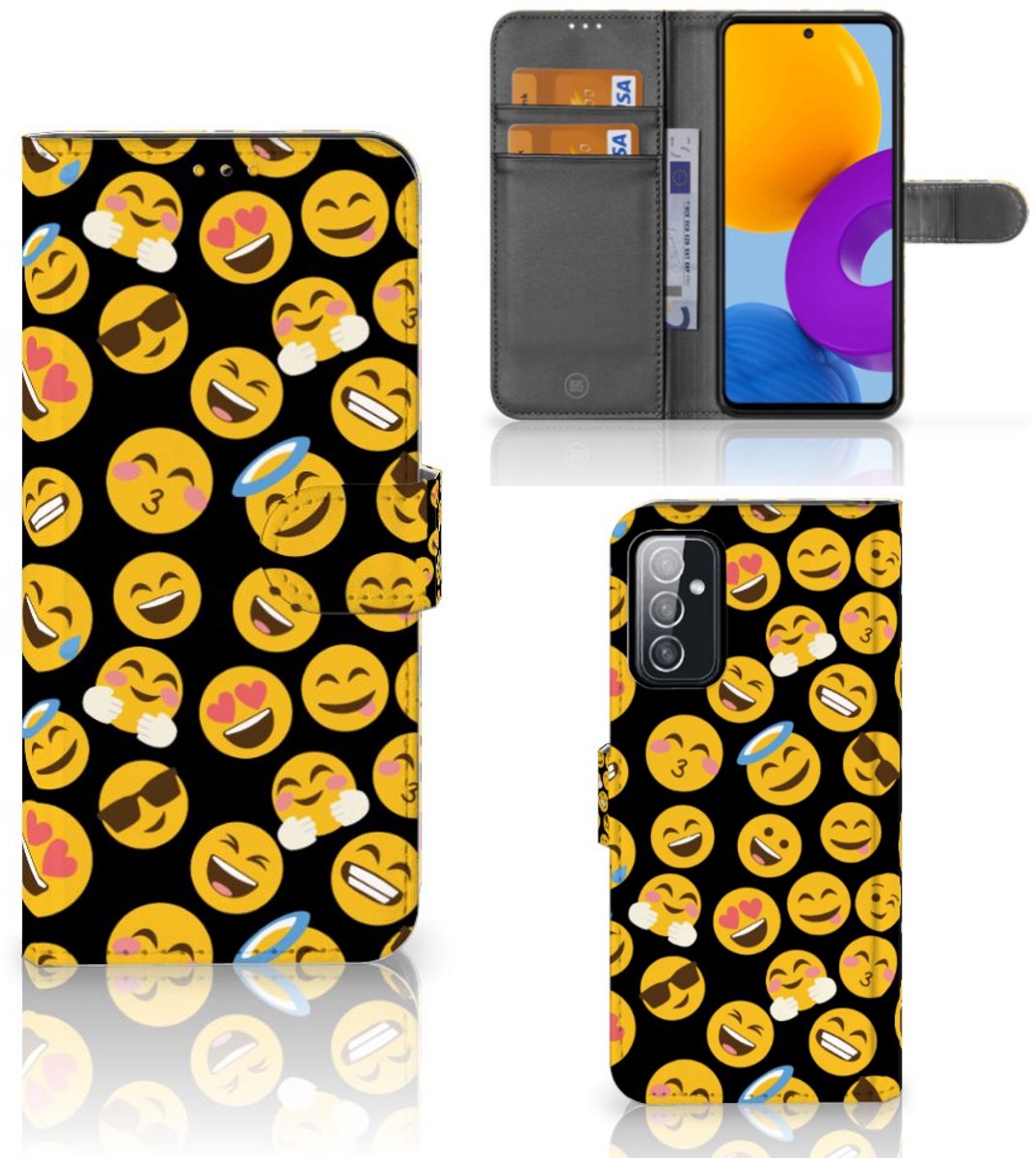 Samsung Galaxy M52 Telefoon Hoesje Emoji