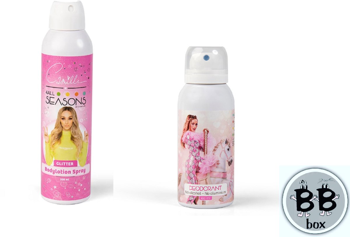 4 all seasons Camille Set: Deodorant 100 ml + Bodylotion Spray