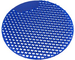 V-Screen® Dual Urinoirmatten Voordeelpack – 12 Stuks – Marine Musk Geur – Anti-Spat & Geurcontrole – 30 Dagen Fris – Voorkomt Verstoppingen