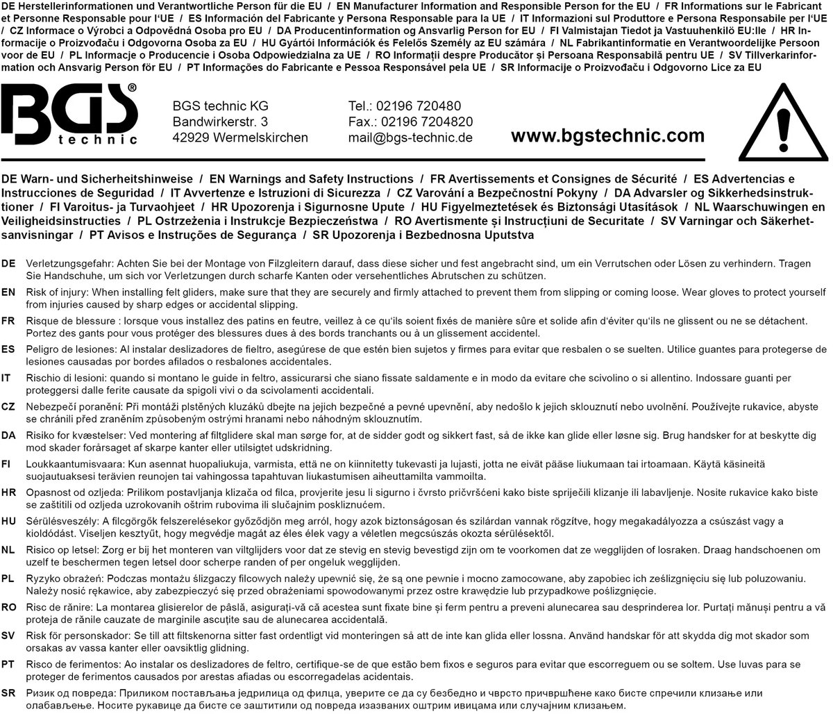 BGS Glijplaatjesset grijs 25 delig