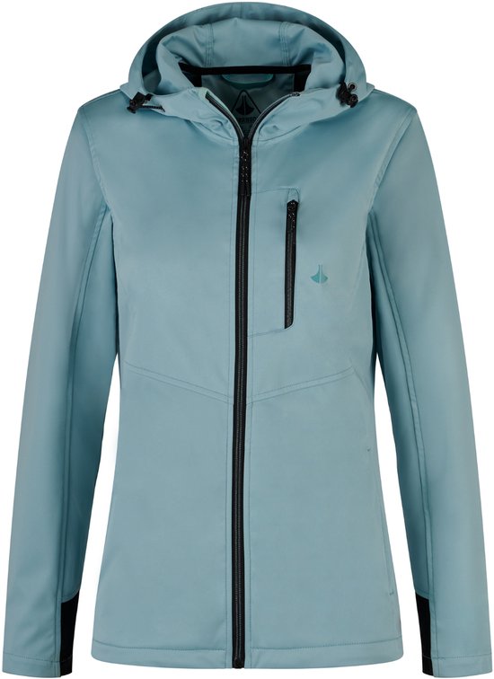 BJØRNSON Alba Softshell Zomerjas Dames Stretch - Maat 56 - Groen