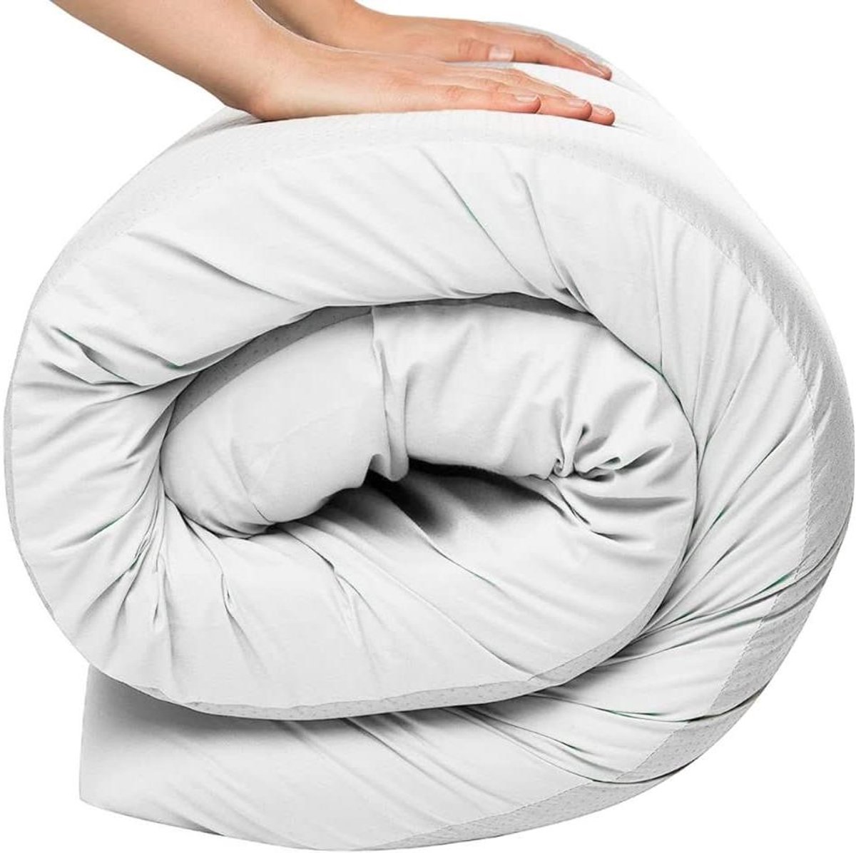 Schuimmatras - Campingmatras Logeerbed - Veelzijdig Gebruik - Hoge Dichtheid Schuim - 120 x 200 x 10 cm - Geel