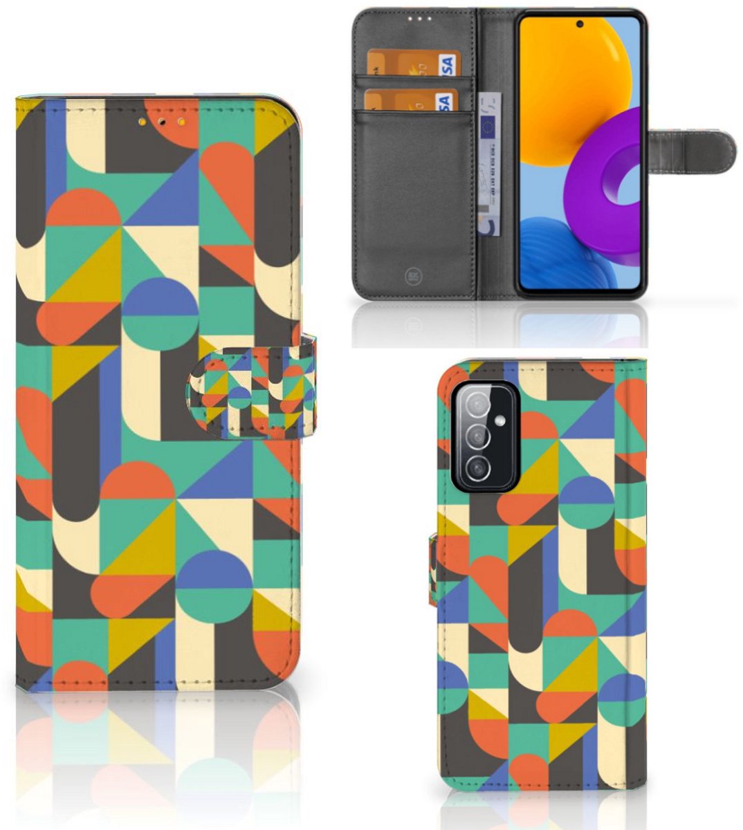 Samsung Galaxy M52 Telefoon Hoesje Funky Retro