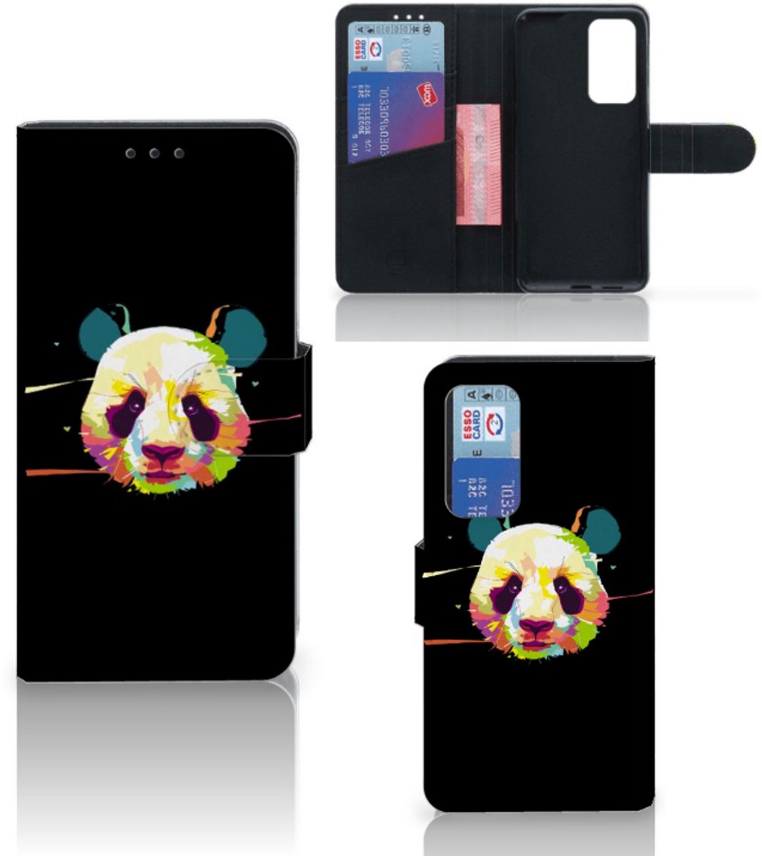 Huawei P40 Leuk Hoesje Panda Color