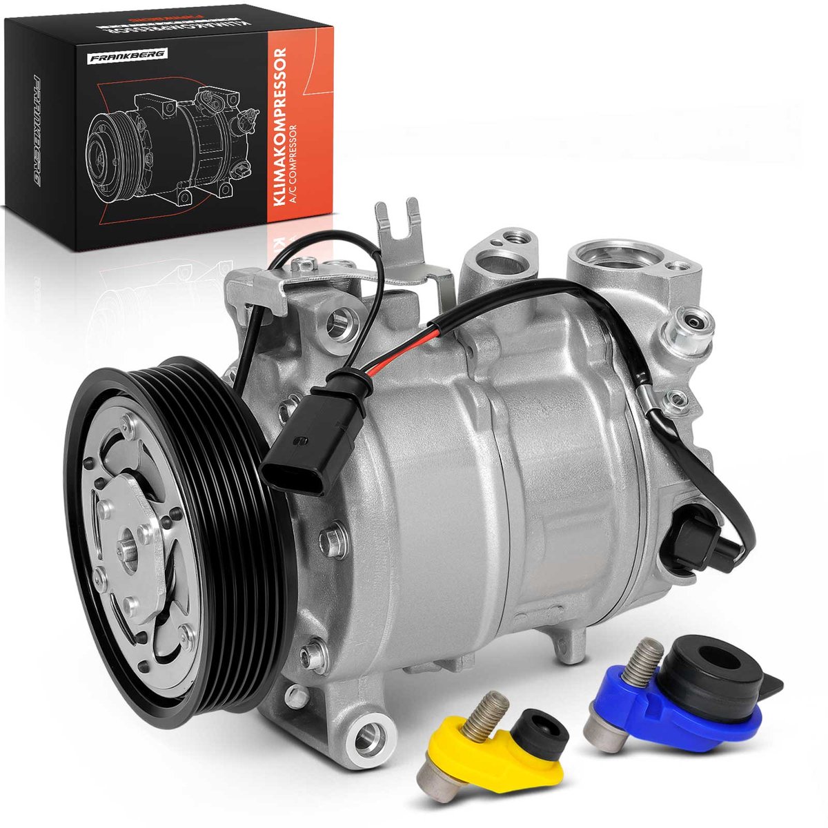 Frankberg 1x airconditioning compressor voor Audi