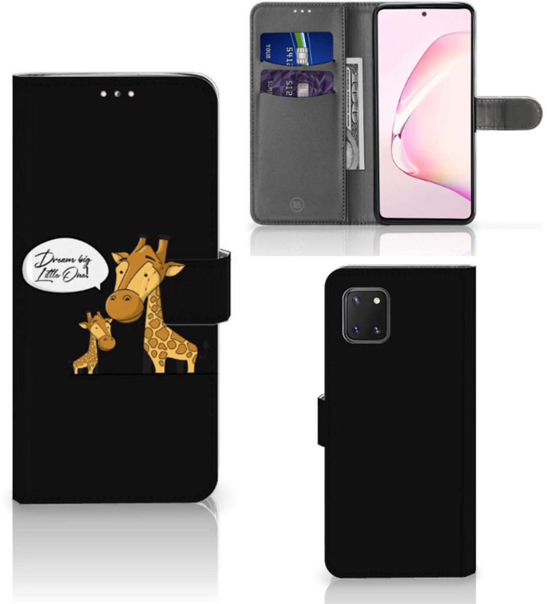 Samsung Note 10 Lite Leuk Hoesje Giraffe