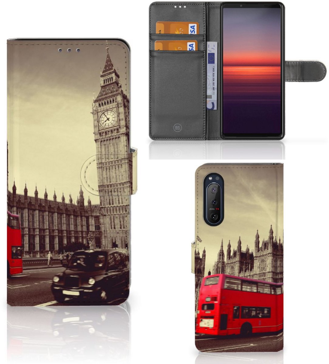 Sony Xperia 5II Flip Cover Londen