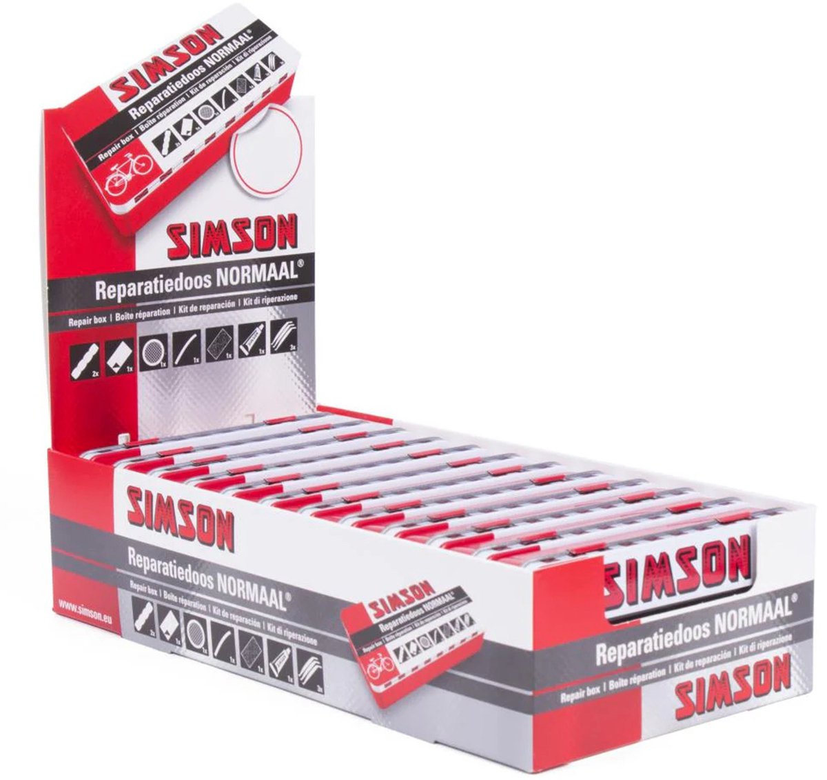 Simson fietsband reparatieset - bandenplak setje - Fitesen repareren thumbnail 3