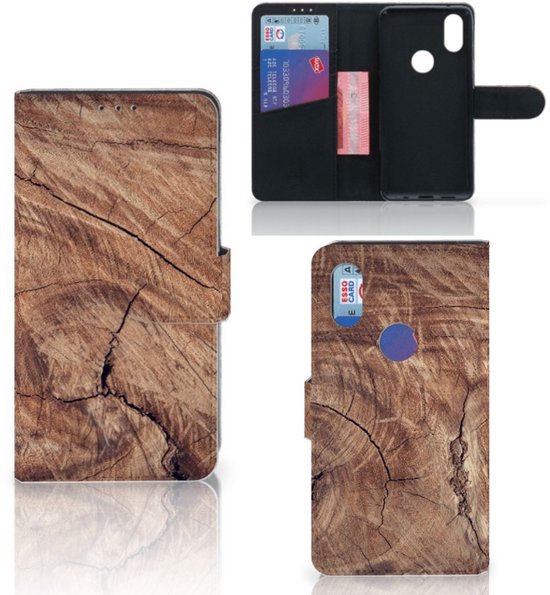 Xiaomi Mi Mix 2s Book Style Case Tree Trunk