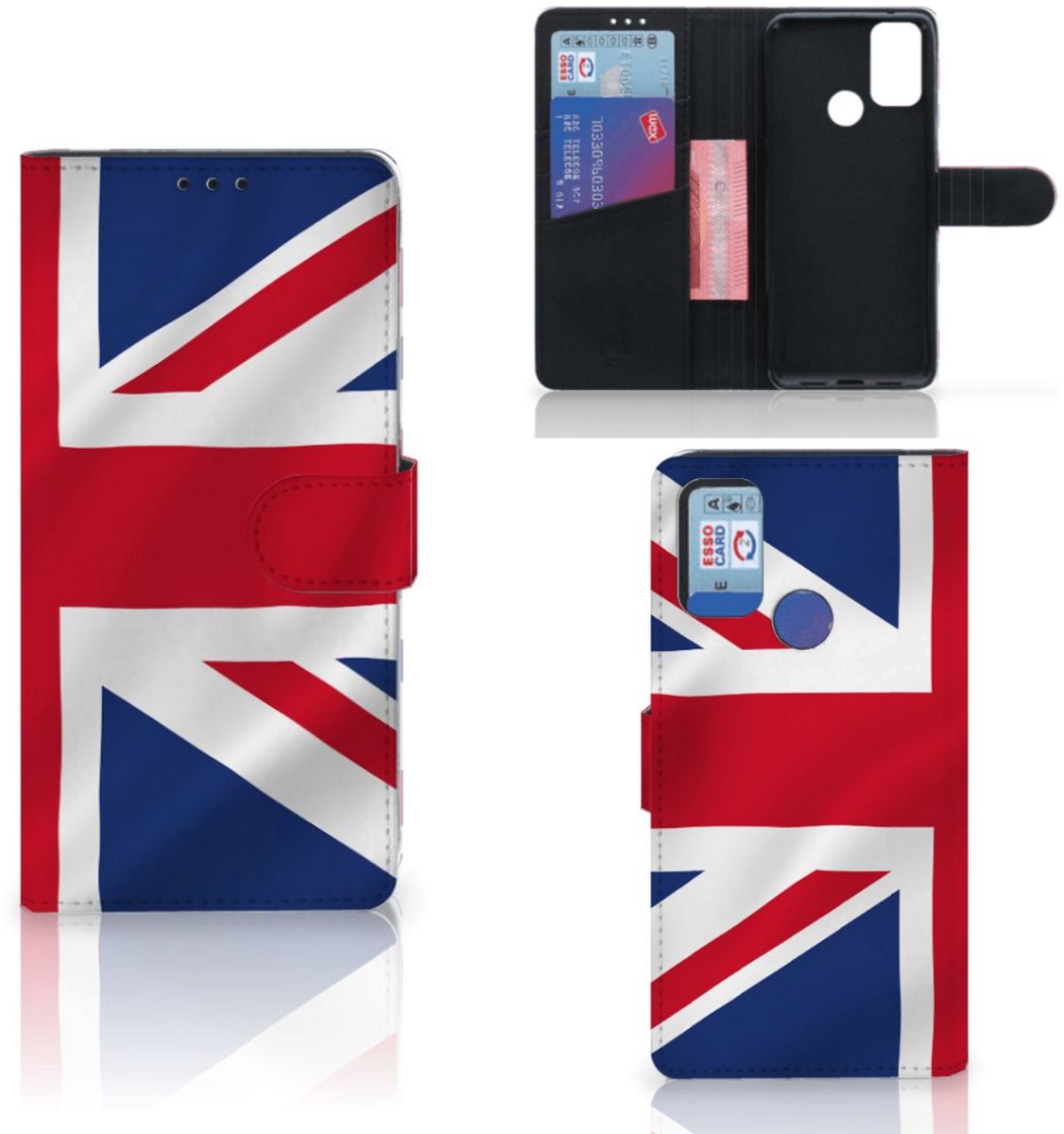 Alcatel 1S (2021) Bookstyle Case Groot-Brittannië