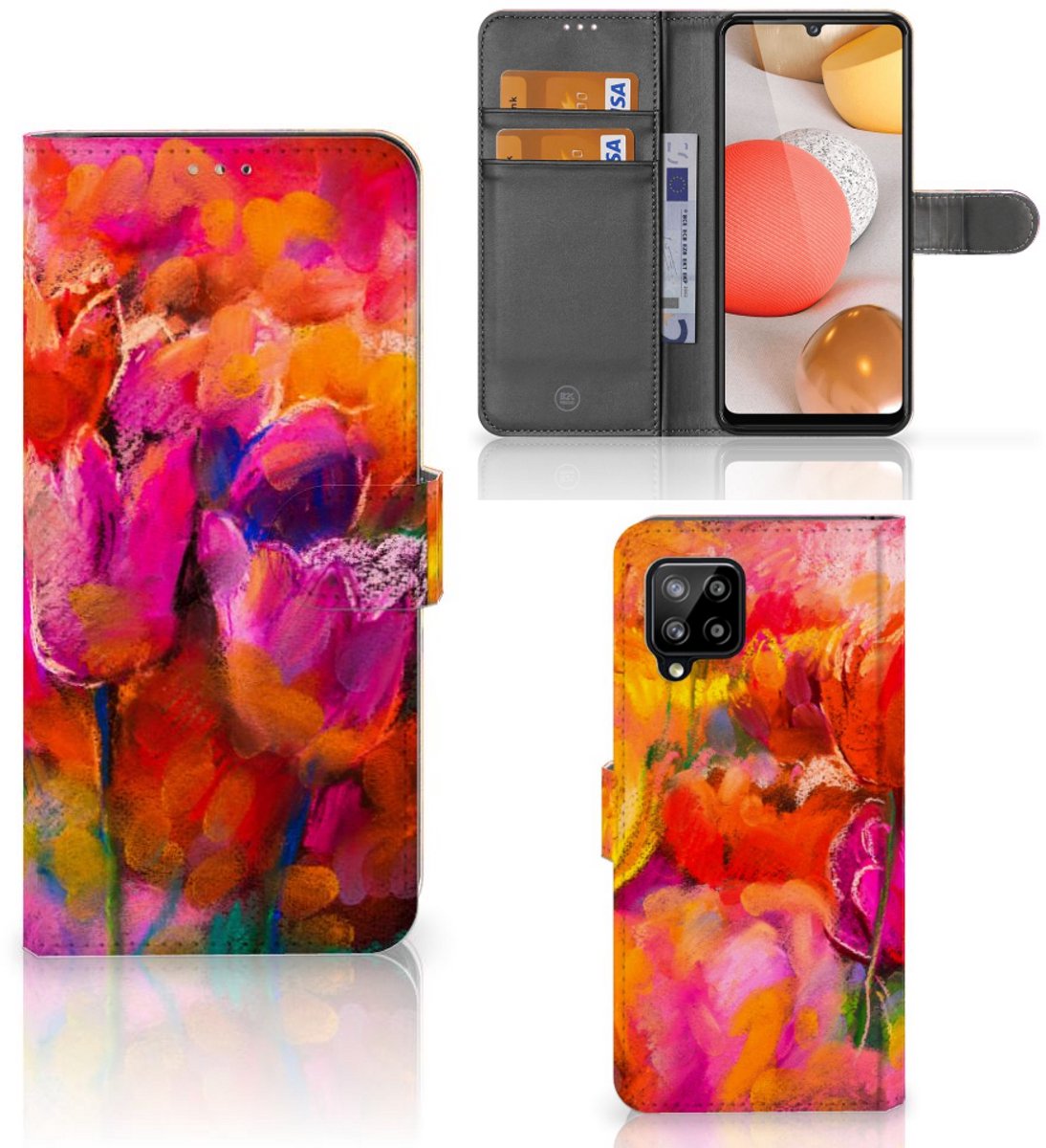Hoesje Samsung Galaxy A42 5G Tulips