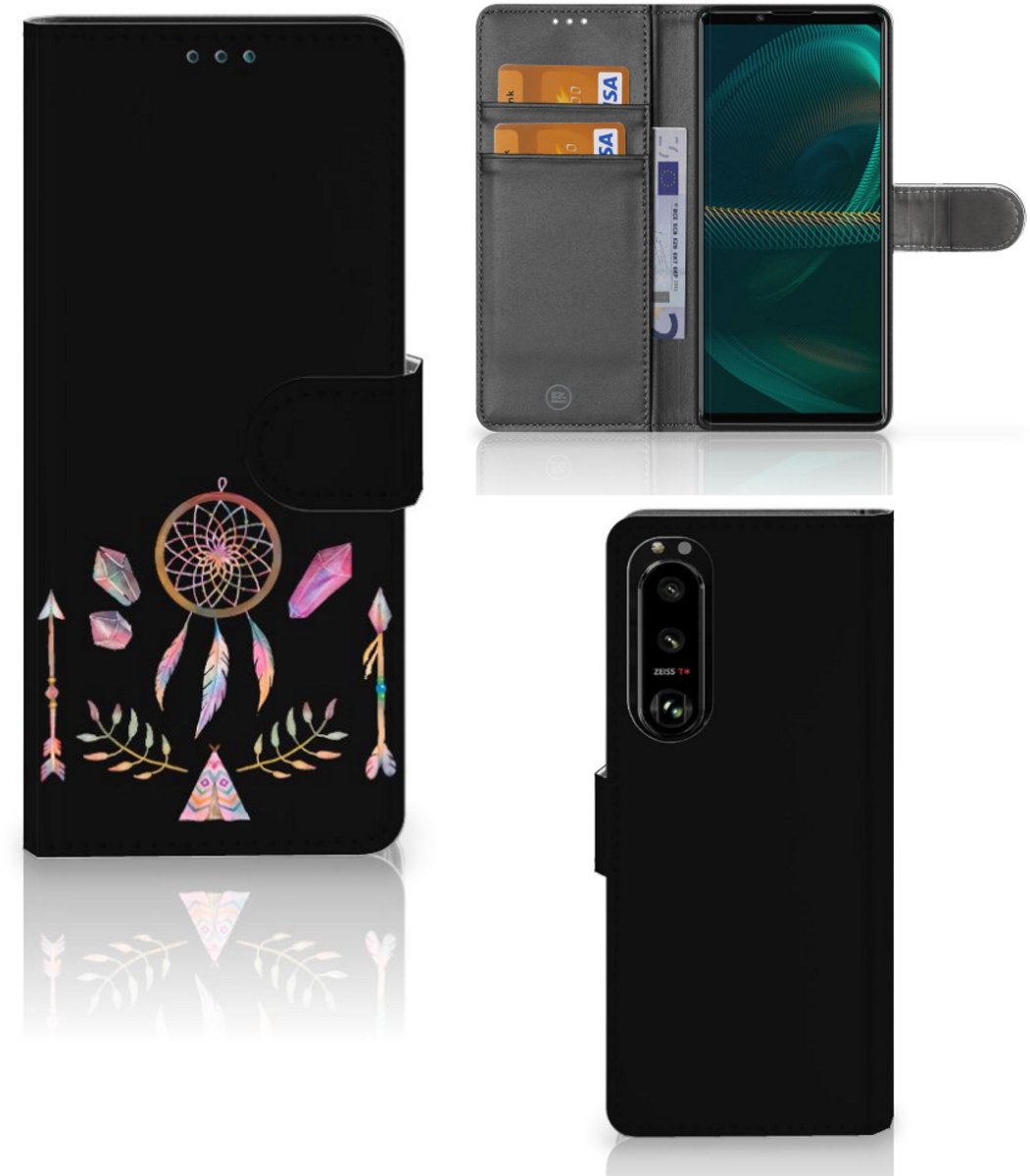 Sony Xperia 5III Leuk Hoesje Boho Dreamcatcher