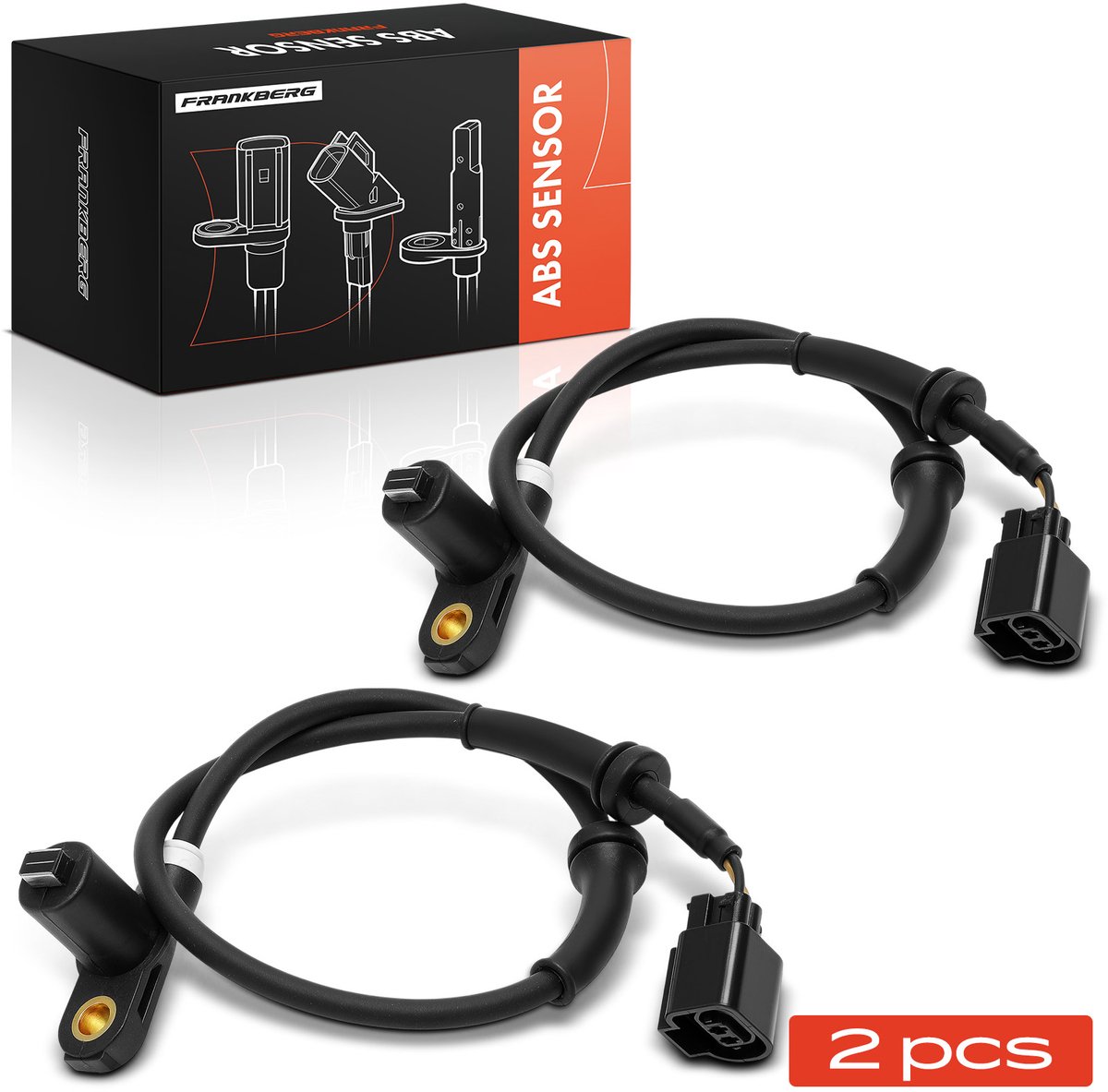 Frankberg 2x ABS Sensor Vooras voor VW