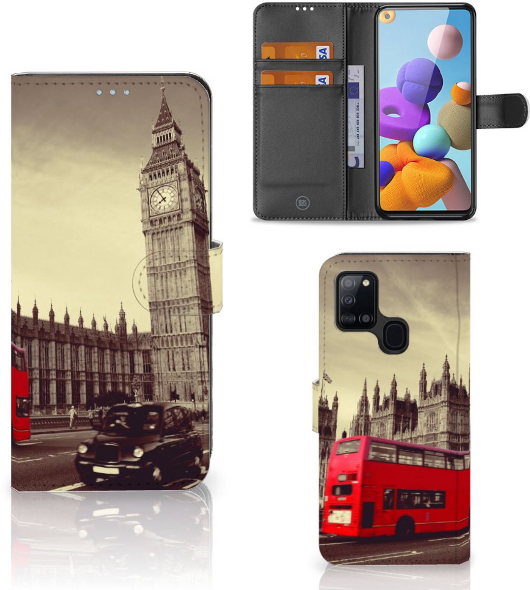Samsung Galaxy A21s Flip Cover Londen