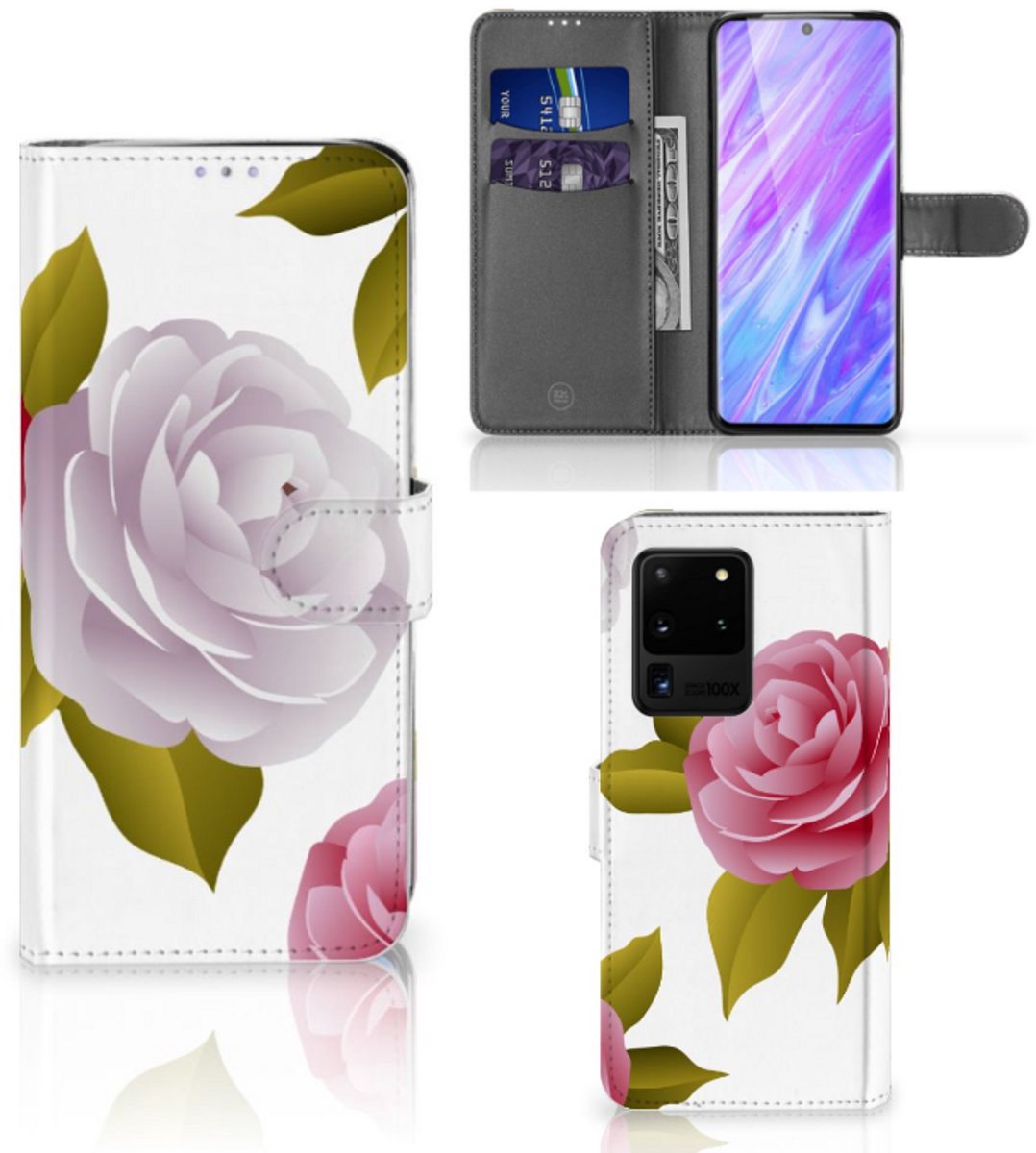 Samsung Galaxy S20 Ultra Hoesje Roses