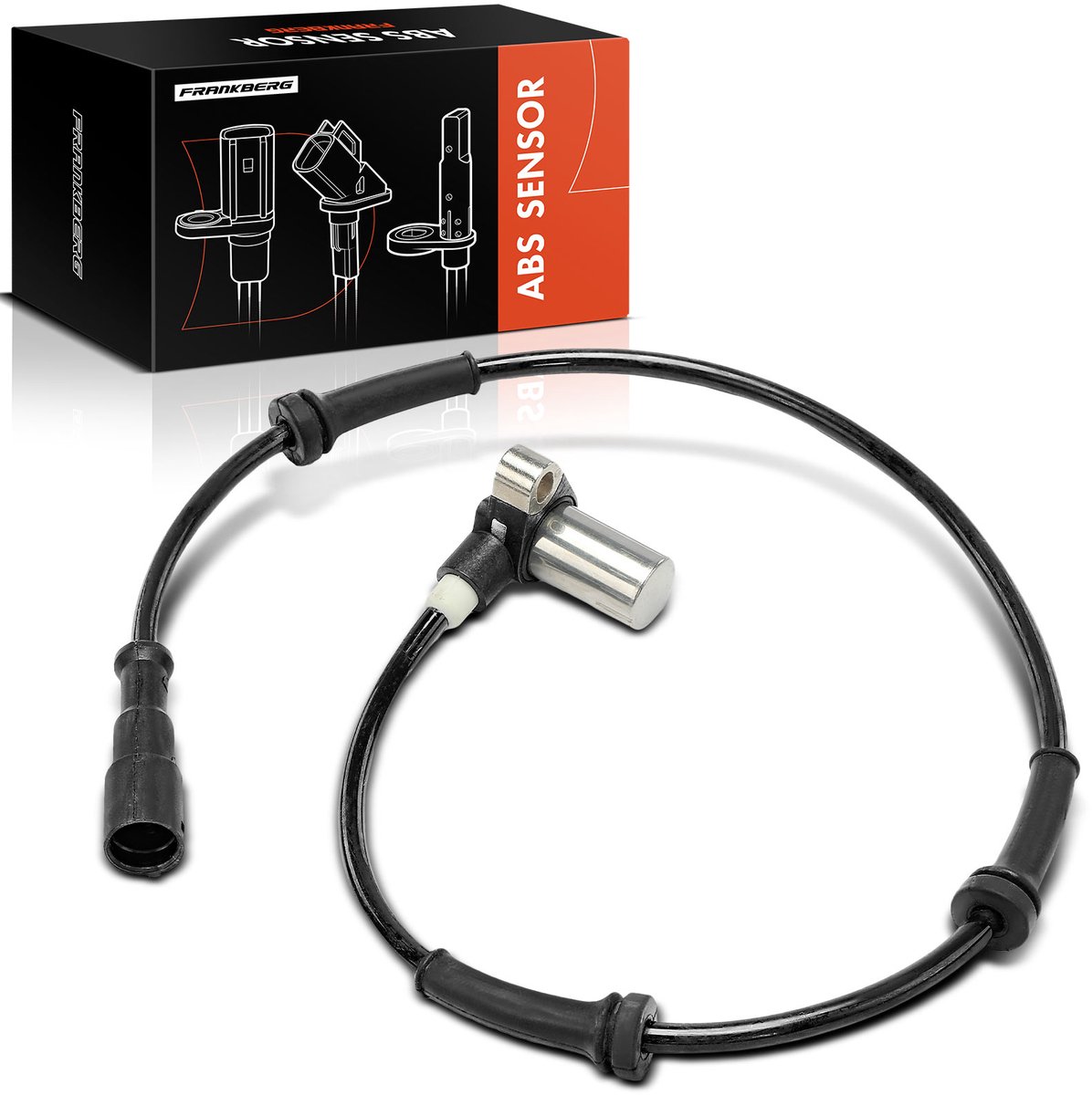 Frankberg 1x ABS-sensor voor links voor Renault