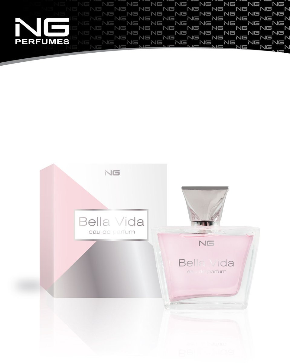 NG Bella Vida Eau de Parfum 80 ml met 5ml hervulbare tasverstuiver