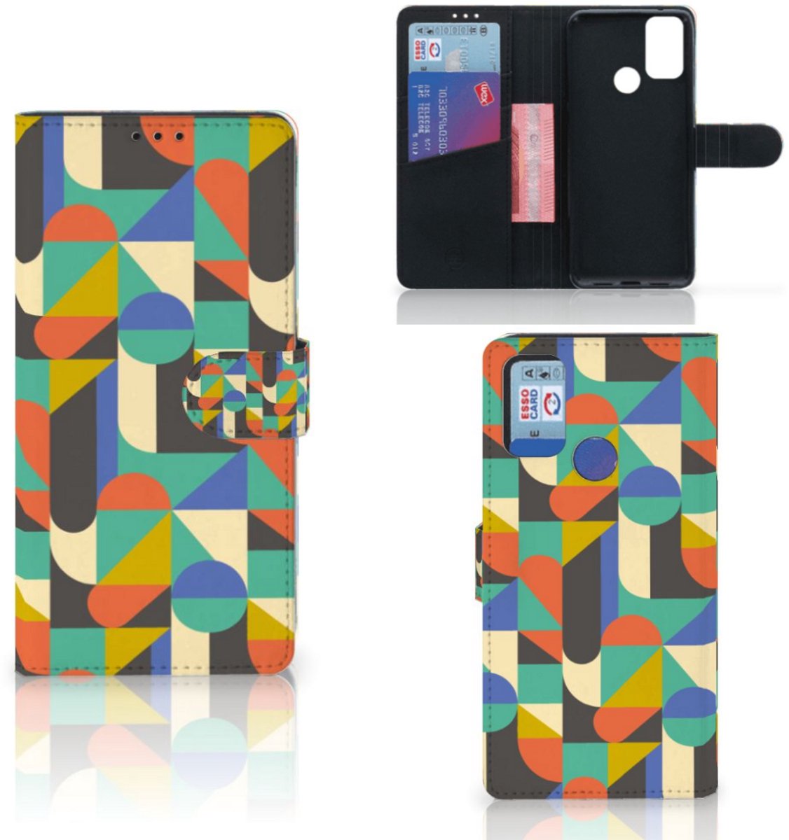 Alcatel 1S (2021) Telefoon Hoesje Funky Retro