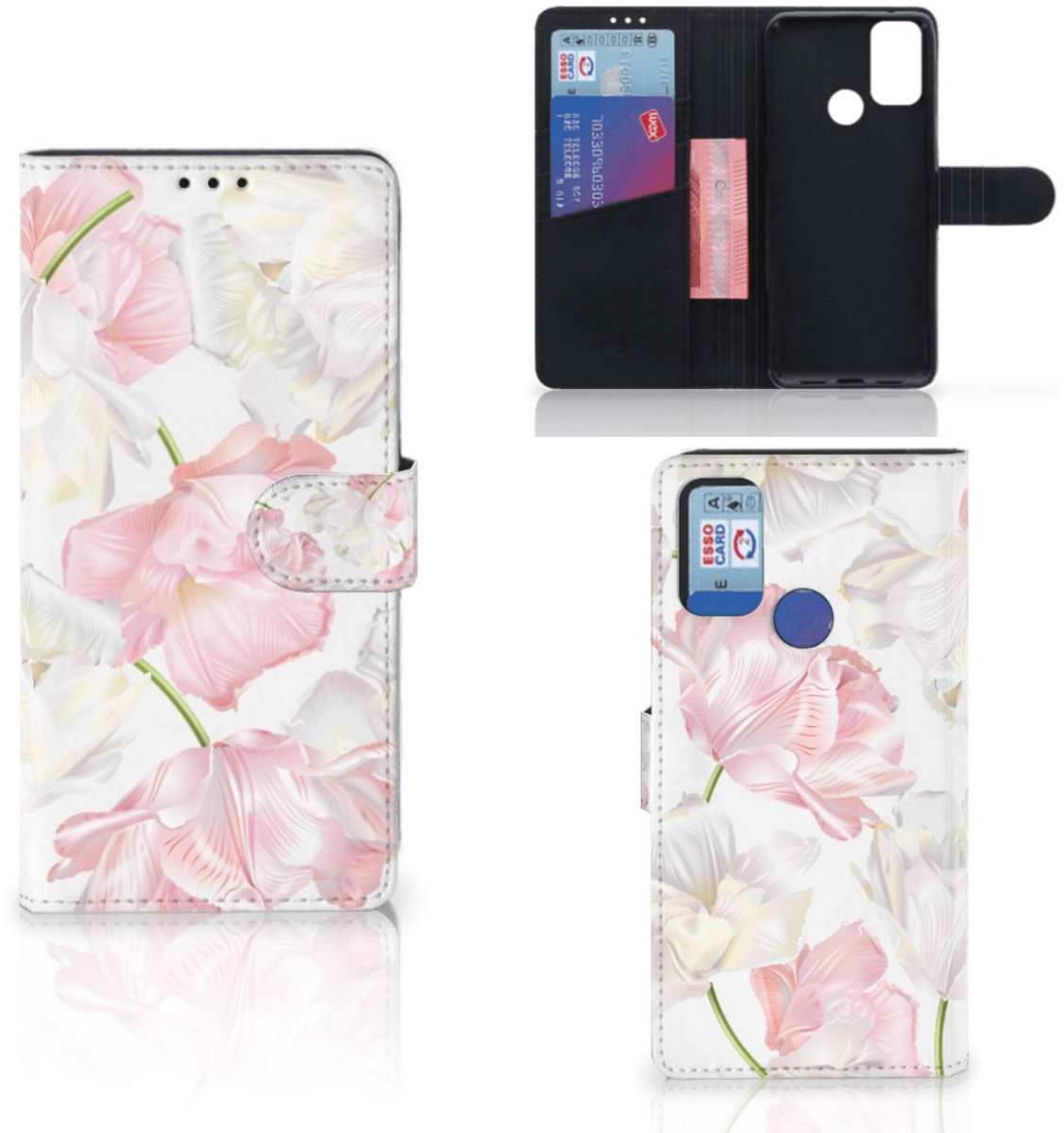 Alcatel 1S (2021) Hoesje Lovely Flowers