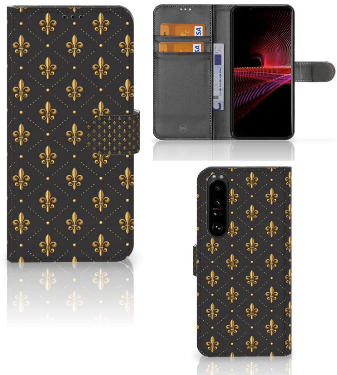Sony Xperia 1 III Telefoon Hoesje Franse Lelie