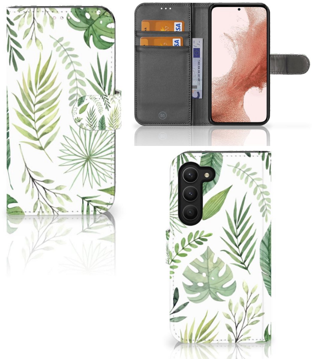 Samsung Galaxy S23 Hoesje Leaves