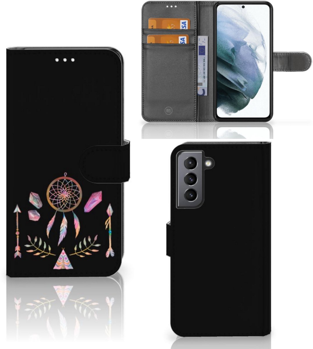 Samsung Galaxy S21 FE Leuk Hoesje Boho Dreamcatcher
