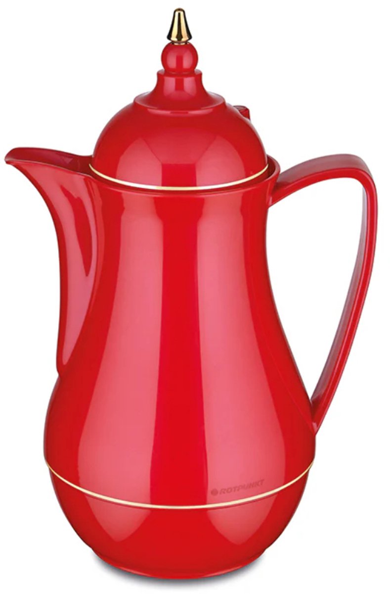 ROTPUNKT Sema 911 Thermosfles 1L - BPA-vrij, 24u Warm - Rood