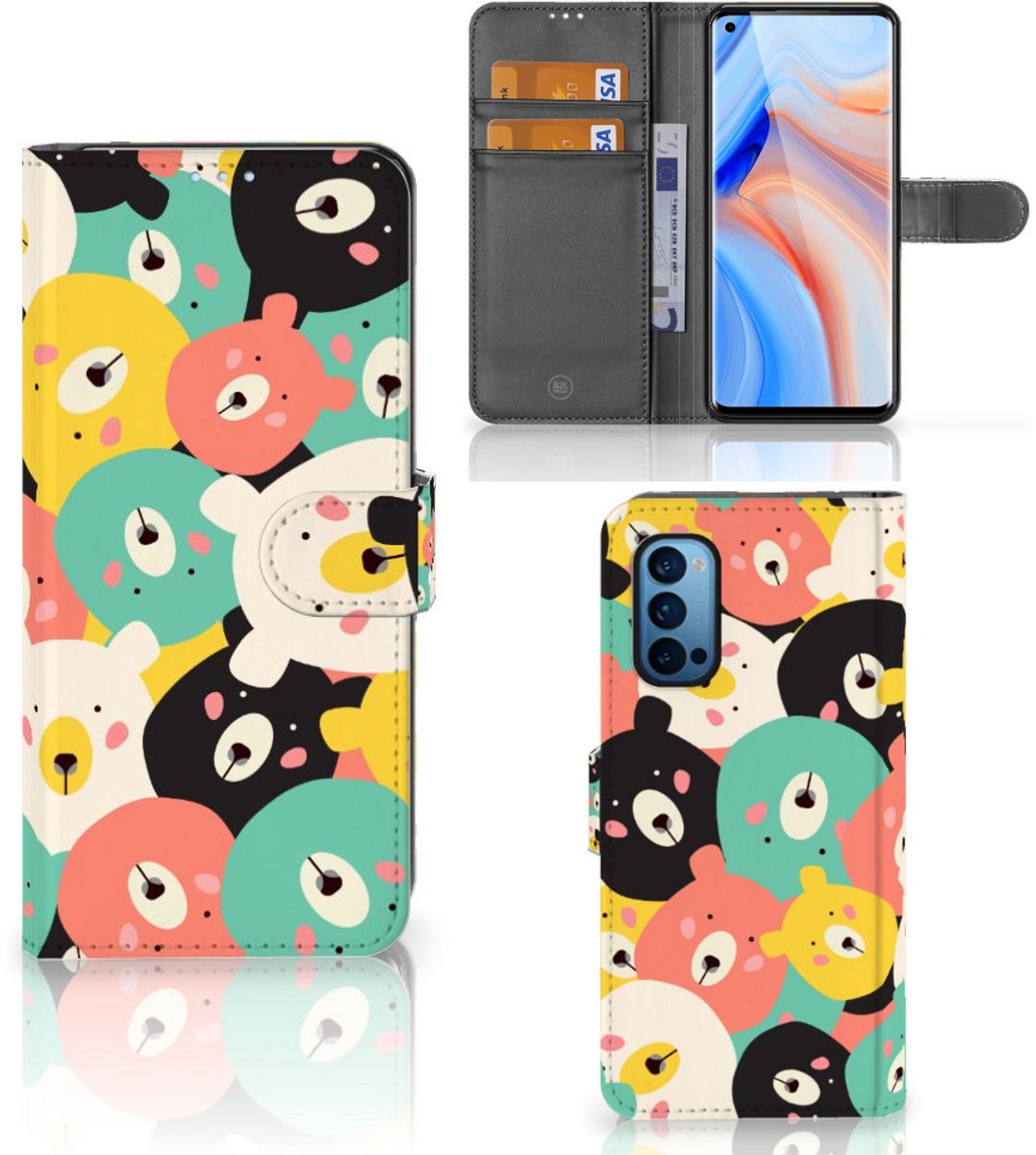 OPPO Reno 4 Pro 5G Leuk Hoesje Bears