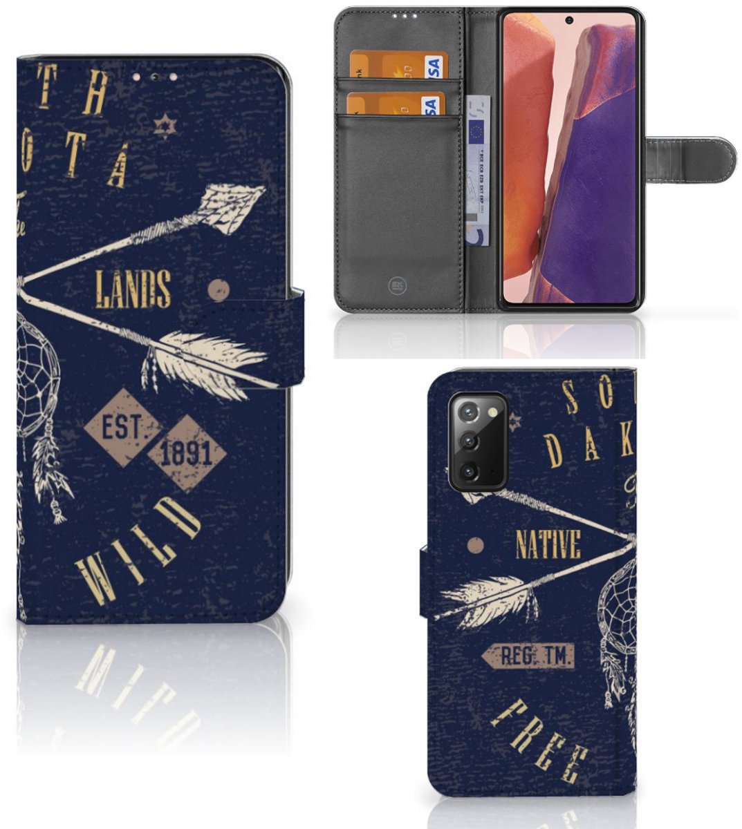 Samsung Galaxy Note 20 Flip Cover South Dakota