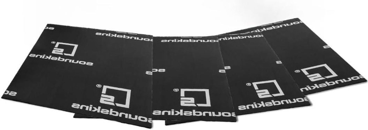 Geluiddempende Mat - Isolatiemateriaal Auto - Geluidsreductie Auto - Drievoudige Laag Isolatie - 34 sqft - Zilver